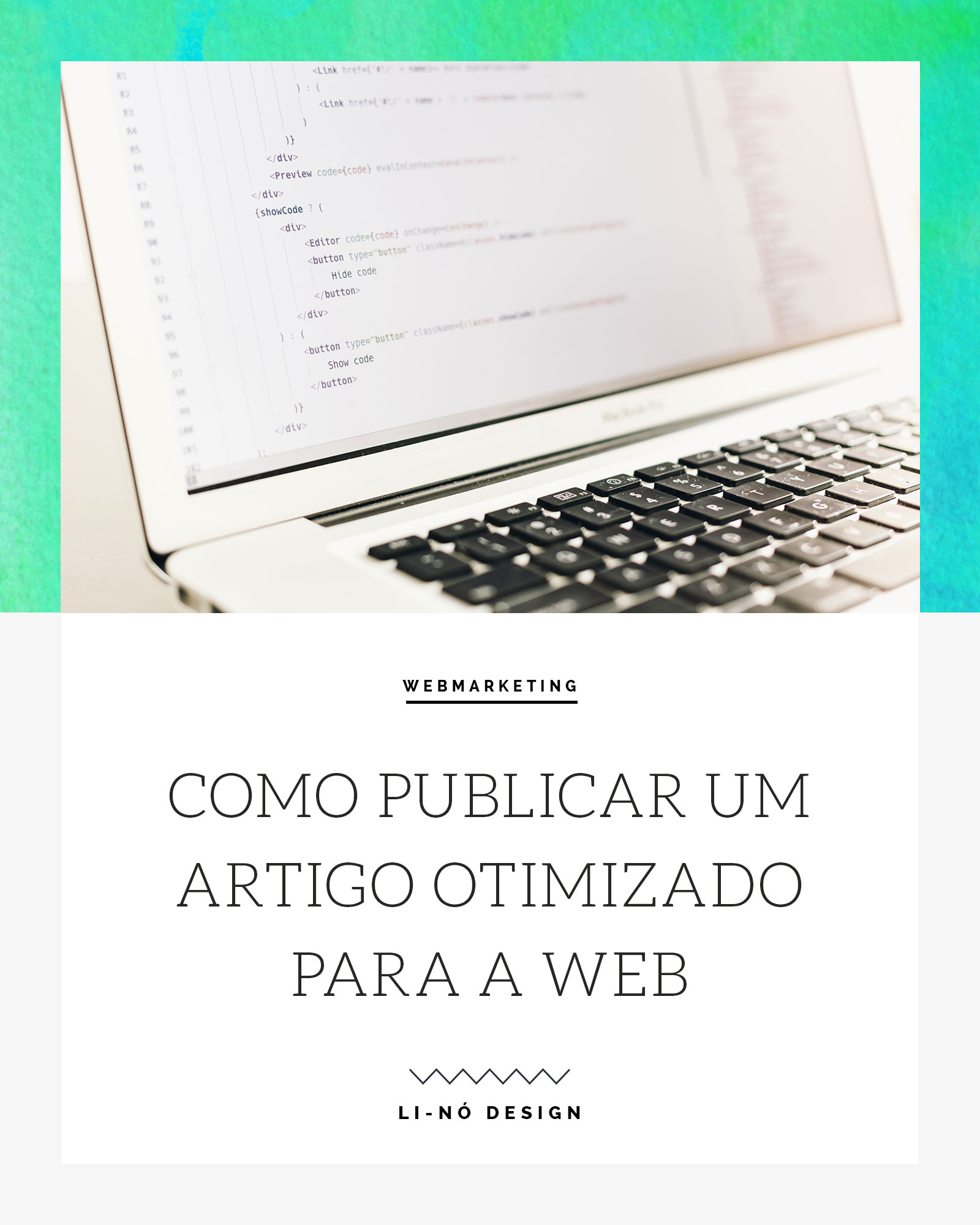 artigo otimizado para a web