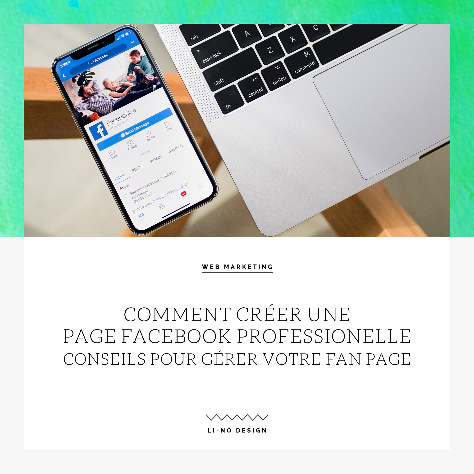 Comment créer une page Facebook