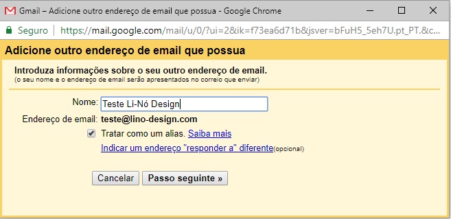 Como configurar uma conta de e-mail profissional?