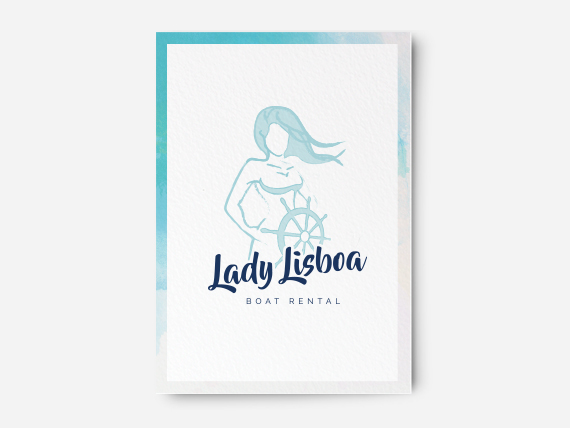 Logo Design Lady Lisboa
