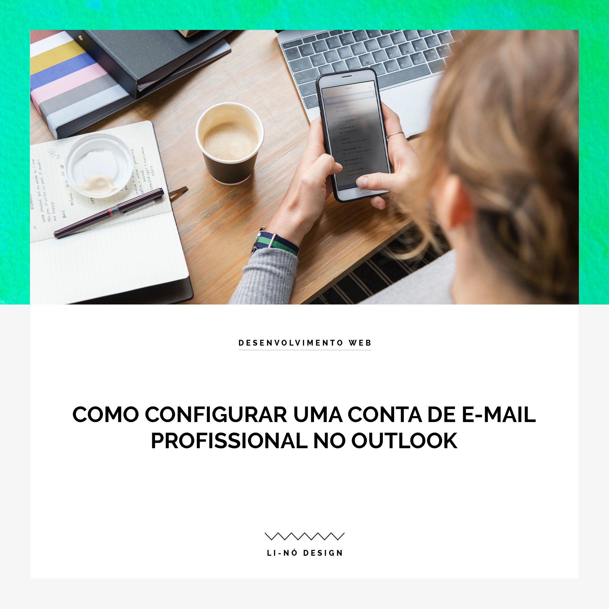 Configurar conta de email com outlook