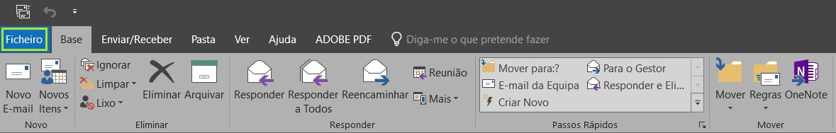 e-mail profissional com o Outlook