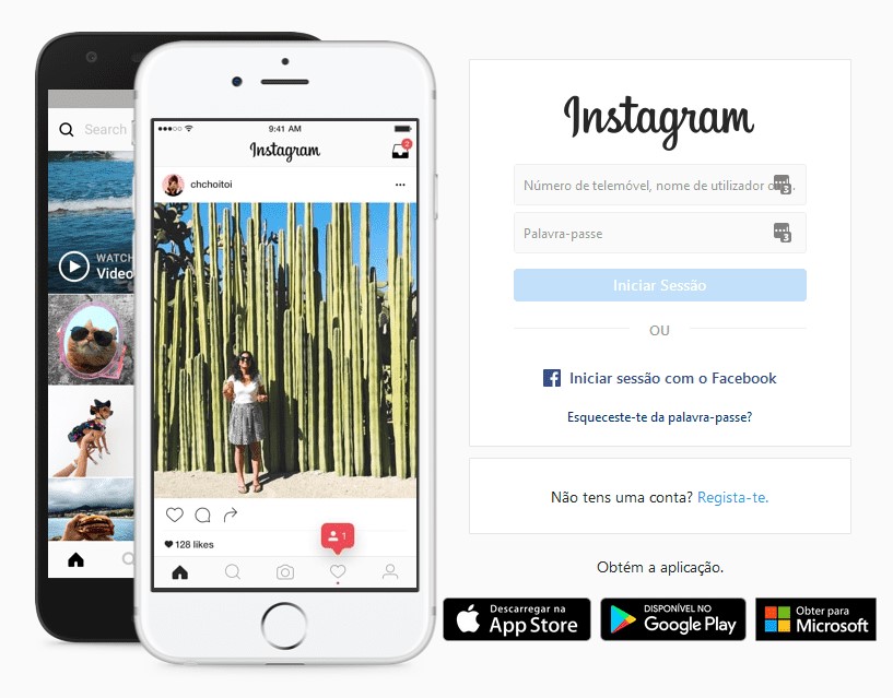 criar instagram