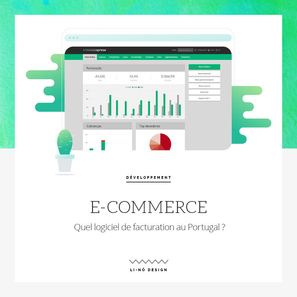 Quel logiciel de facturation pour un site e-commerce au Portugal - Li-Nó Design