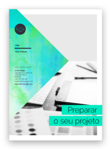 Li-Nó Design - questionário para prepare o seu projeto de comunicação