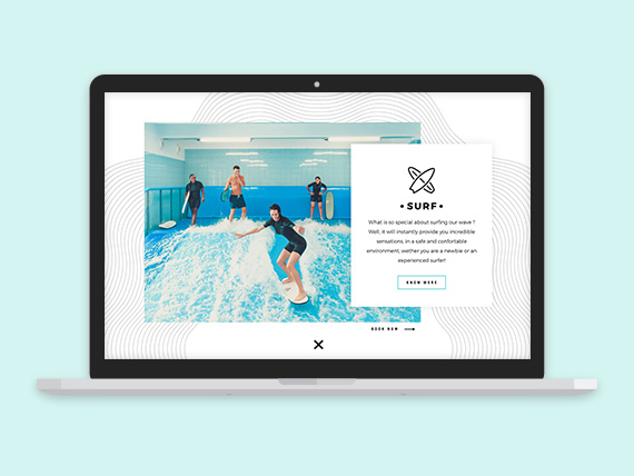 The Wave Factory - web design -website