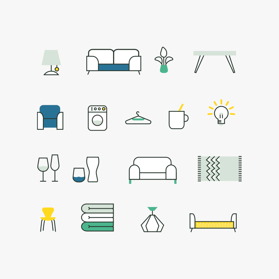Qu’est-ce qu’une identité visuelle ? Pictogrammes et icons - Branding - Blog Li-Nó Design graphique