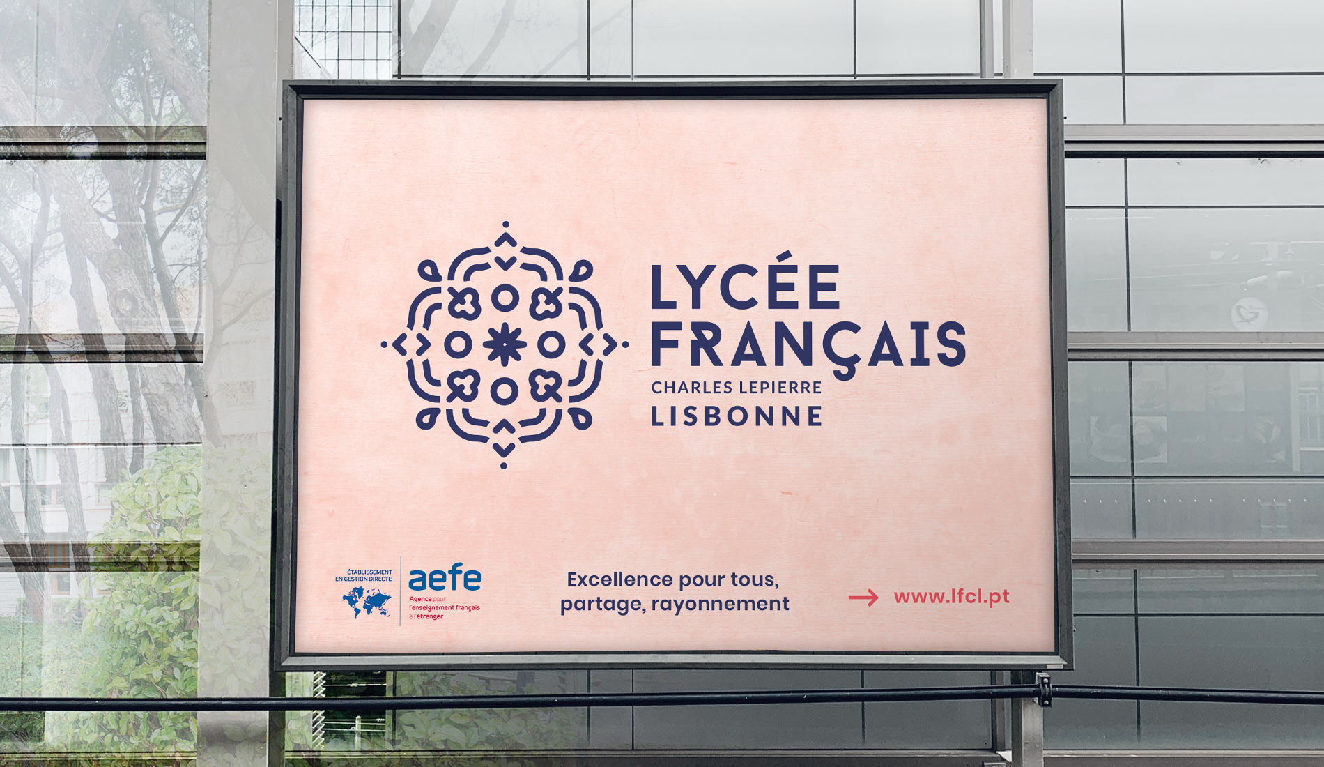 Création Logo - Lycée Français de Lisbonne - Refonte de l'identité visuelle d'une institution - Li-Nó