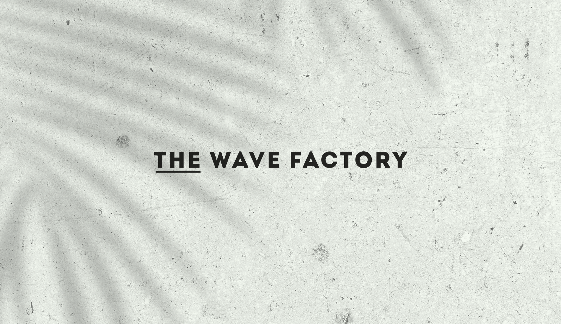 Design d'un logo minimaliste pour un lieu dédié au surf.